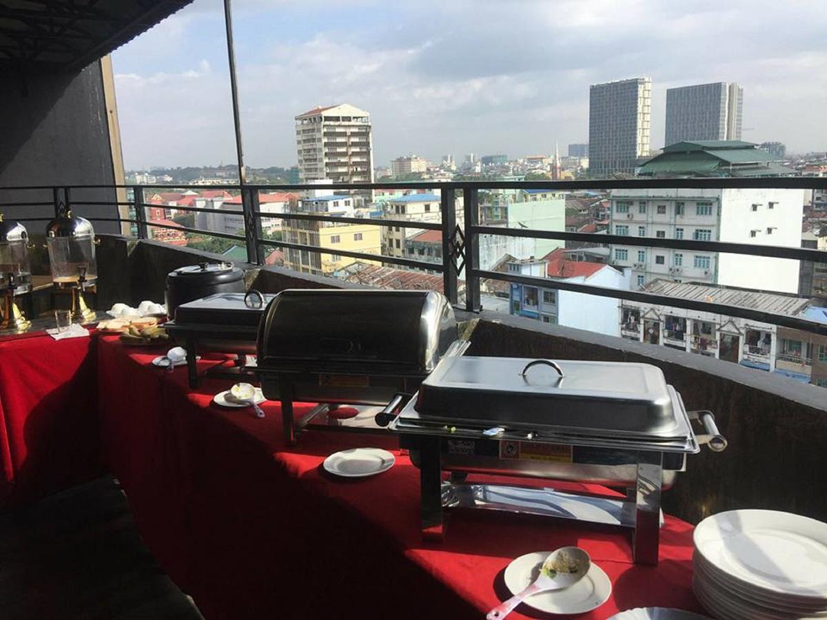 Lanmadaw Plaza Hotel China Town Rangun Kültér fotó